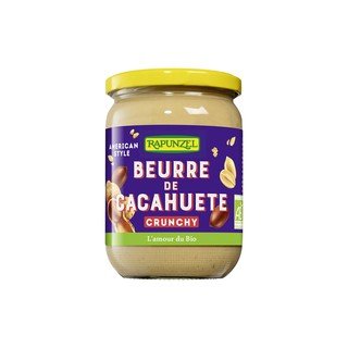 Rapunzel Beurre de Cacahuète Bio - Crunchy - Boutique en ligne Piccantino  Suisse