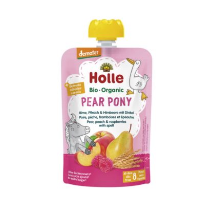 HOLLE BABYFOOD-compote "Pear Pony"