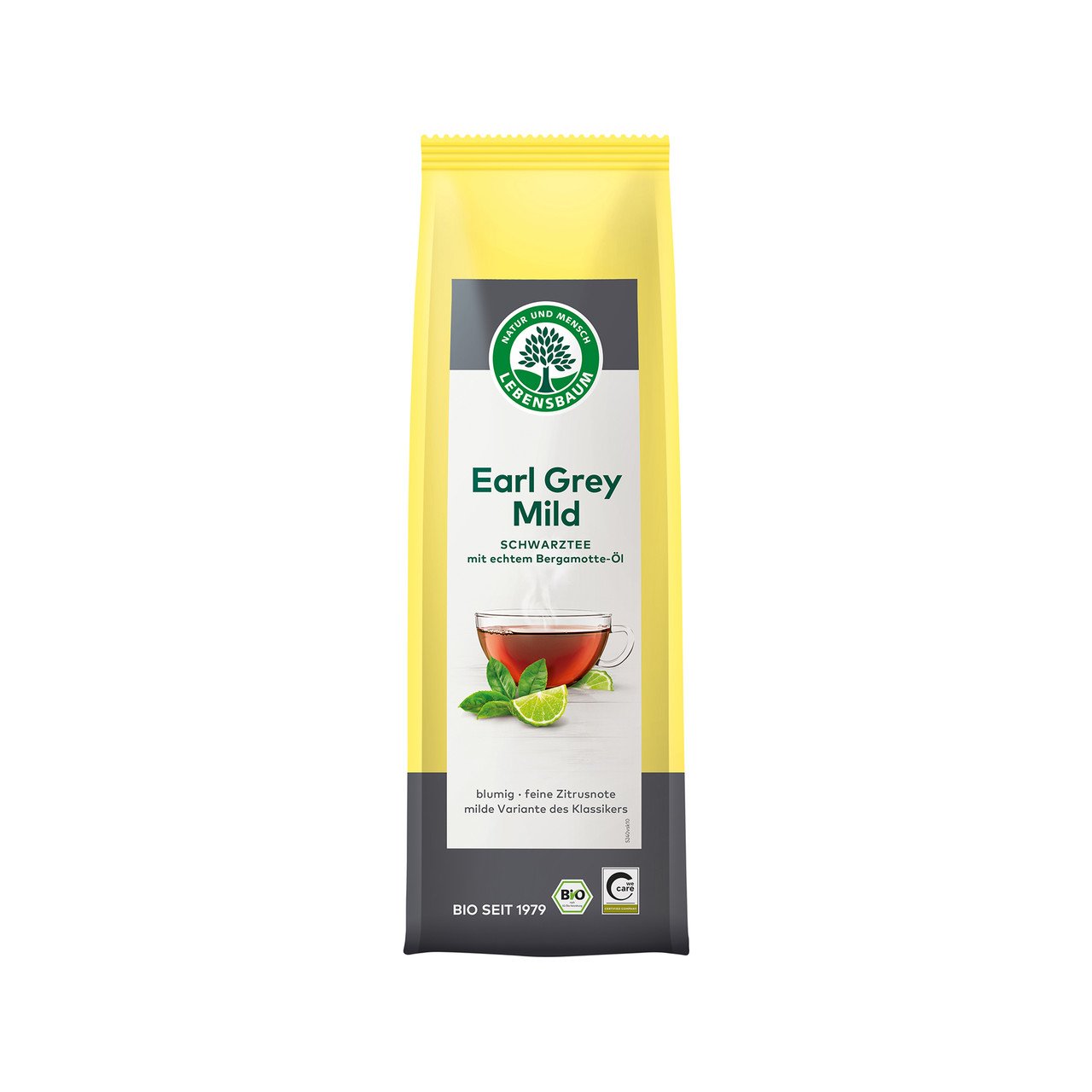 Lebensbaum Earl Grey Mild, thé noir