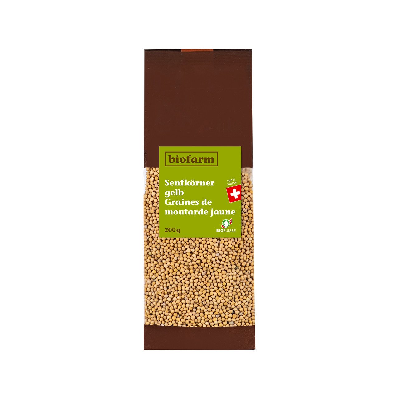 Biofarm Graines de Moutarde jaune, bourgeon CH