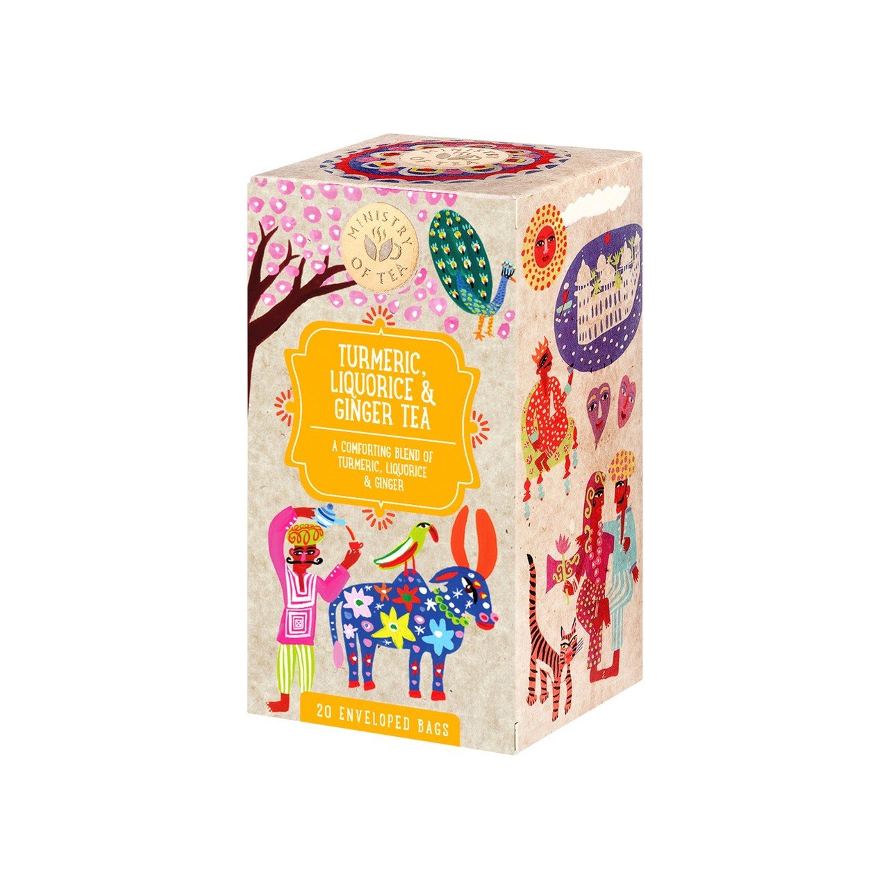 Ministry of Tea Tumeric, Liquorice & Ginger Tea, thé aux épices