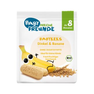 Freche Freunde Biscuits pour bébés à l'épeautre et à la banane