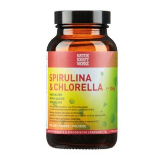 NaturKraftWerke Spirulina & Chlorella Poudre