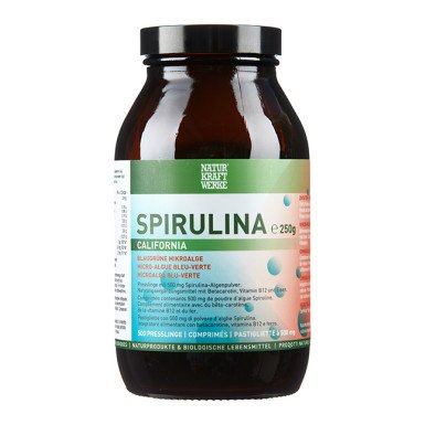 NaturKraftWerke Spirulina California Comprimés