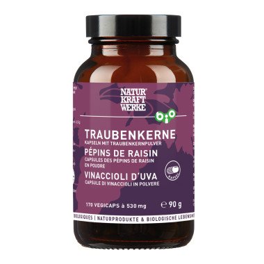 NaturKraftWerke Pépins de raisin Vegicaps