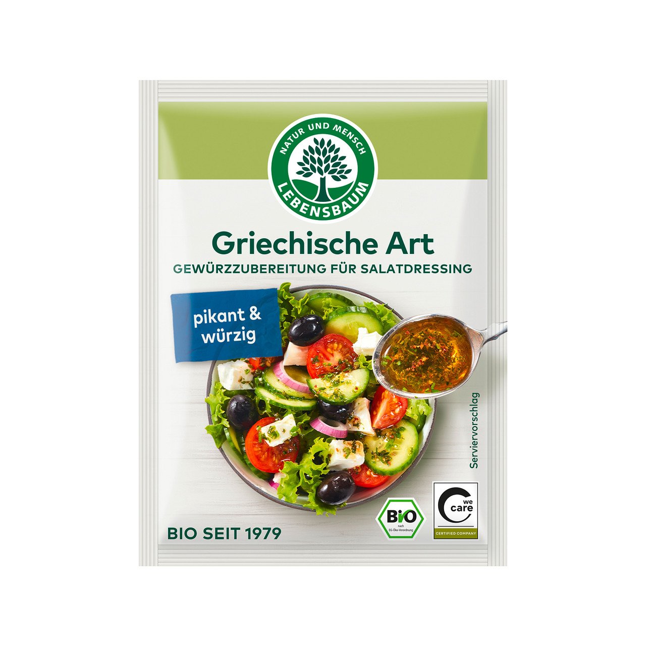 Lebensbaum Vinaigrette à la grecque, préparation d'épices