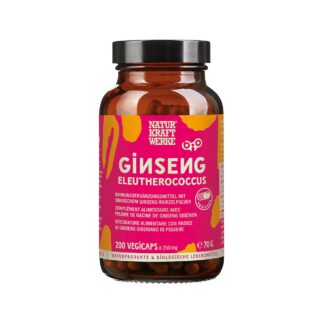 NaturKraftWerke Ginseng Eleutherococcus Vegicaps