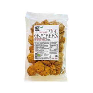 NaturKraftWerke Crackers au riz complet avec Tamari