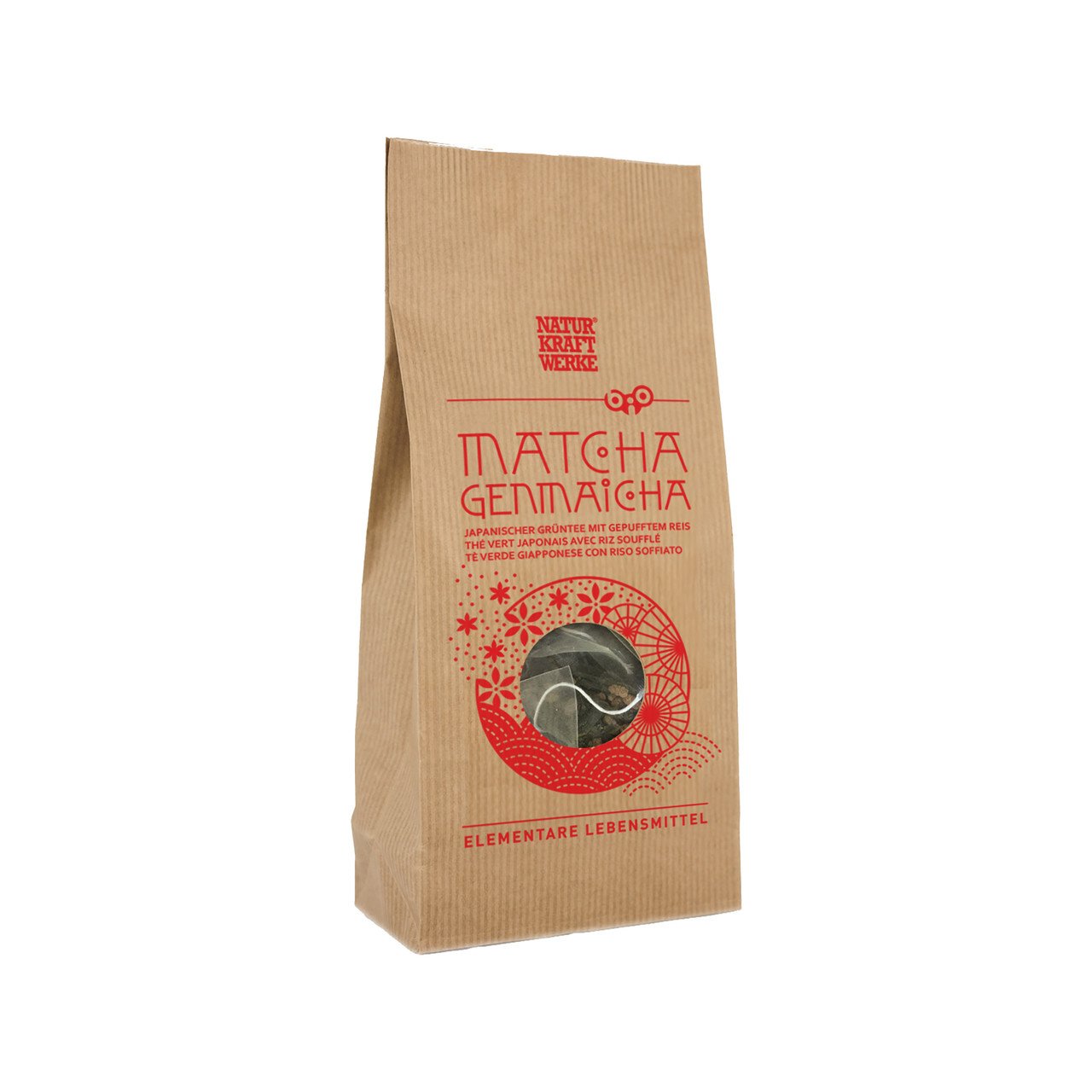 NaturKraftWerke Matcha Genmaicha, thé vert