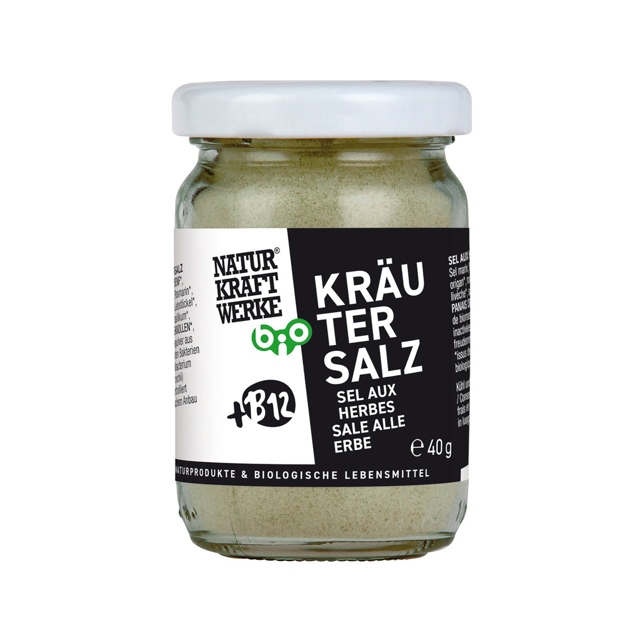 NaturKraftWerke Sel aux herbes avec B12