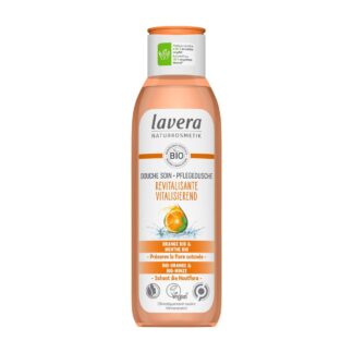 lavera Douche soin revitalisante orange bio & menthe bio