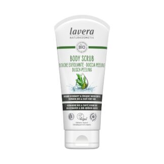 lavera Douche exfoliante romarin bio & café vert bio