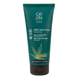 GRN-GRÜN 3en1 Body Wash GENTLEMEN'S - chanvre & sauts