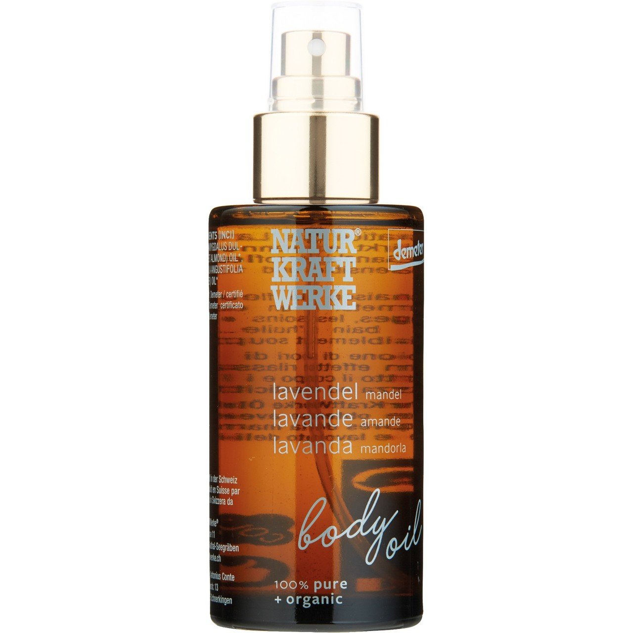 NaturKraftWerke Body Oil lavande amande