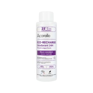 Acorelle Eco-Refill Déo Roll-On 24h Peaux Sensibles