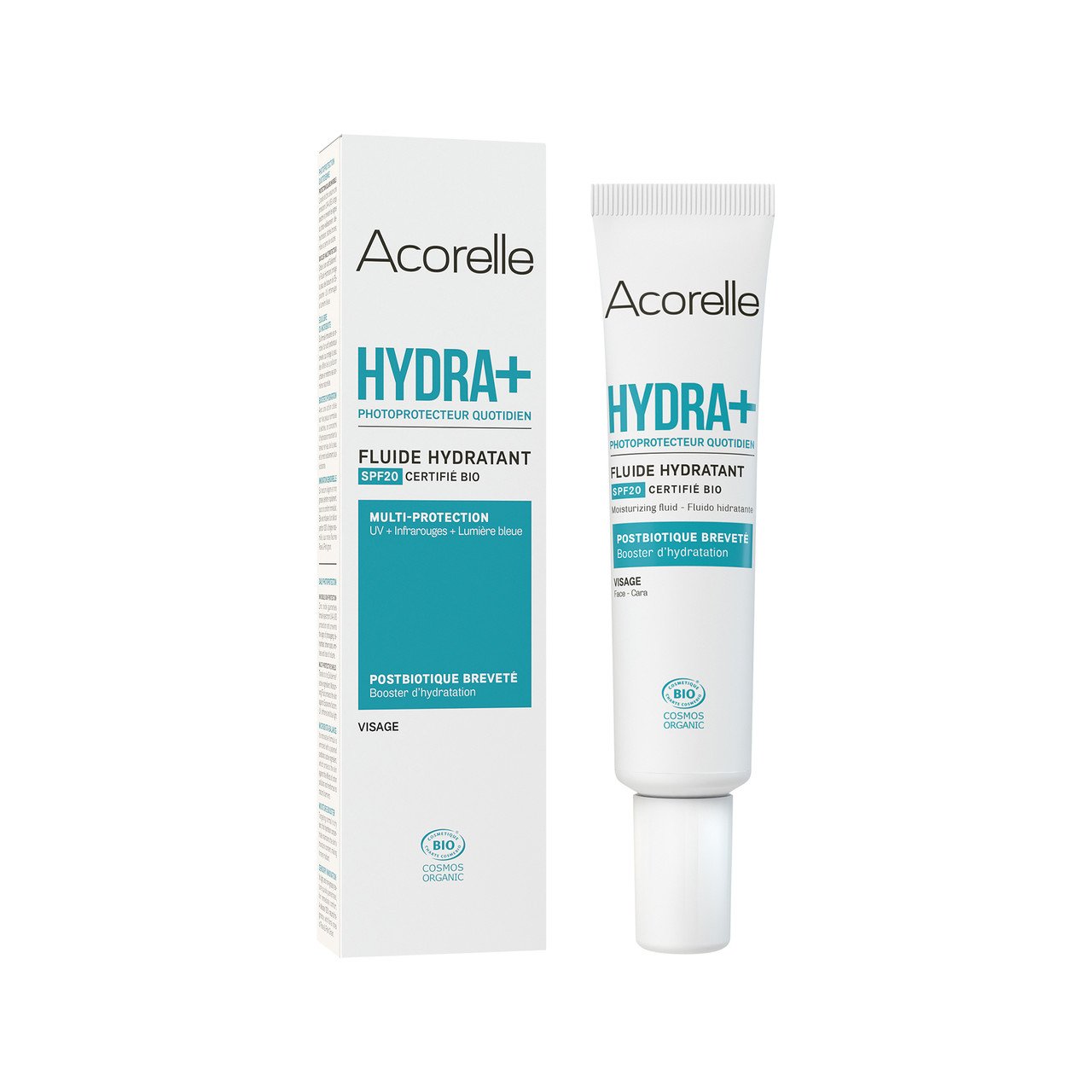 Acorelle Fluide hydratant visage HYDRA+ SPF20