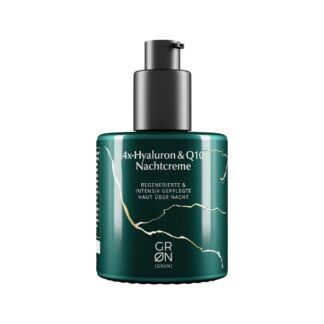 GRN-GRÜN Crème de nuit 4x hyaluron & Q10