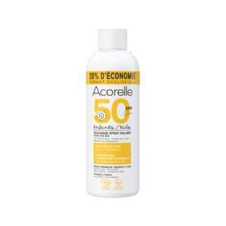 Acorelle Recharge spray solaire enfants SPF50