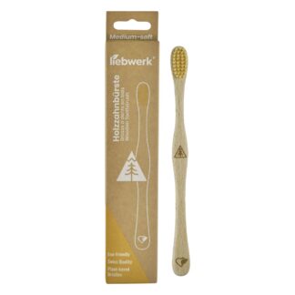 Liebwerk Brosse à dents adulte medium PINE