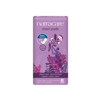 Natracare Serviettes de nuit maxi